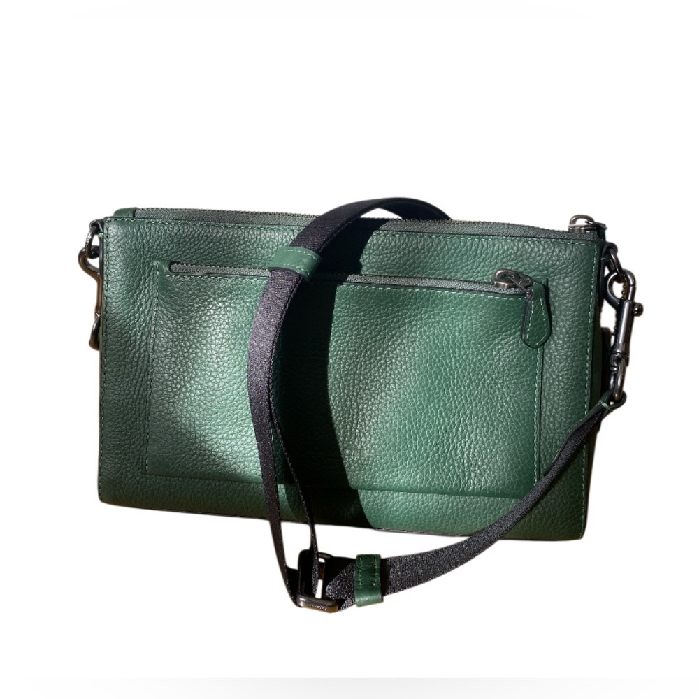 Coach Holden Crossbody Bag in Everglade/ Silver CE689 pristine condition - Picture 6 of 12